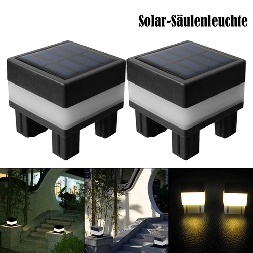 Solar säulenleuchte - solar,