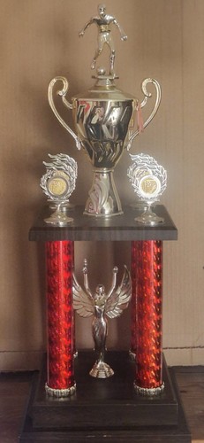 Großer fußball pokal - fußball,