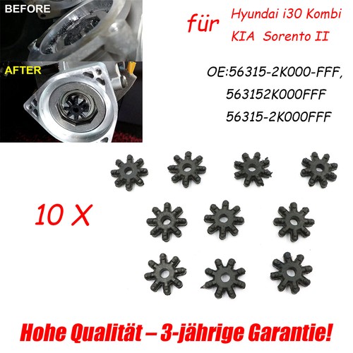 10x zahnrad lenkkupplung - 10x,