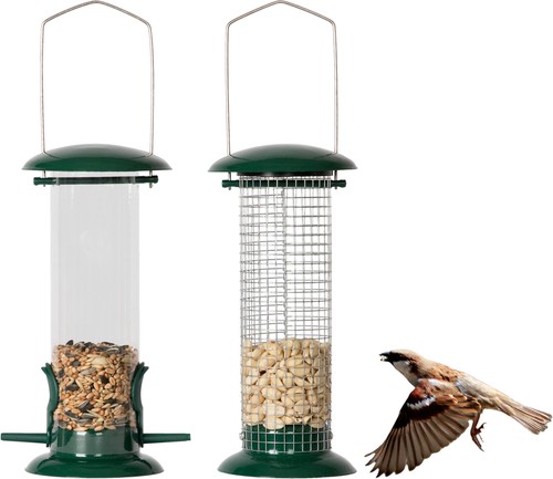 Vogelfutterspender - 2x,
